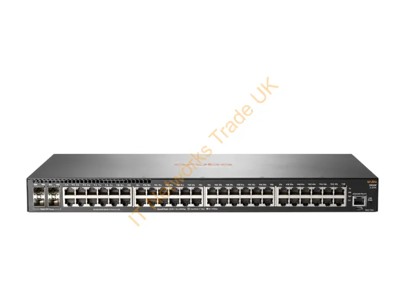 JL260A#ABA HP Aruba 2930F 48G 4 SFP 48-Port Gigabit Ethernet Rackmountable 1U Network Switch