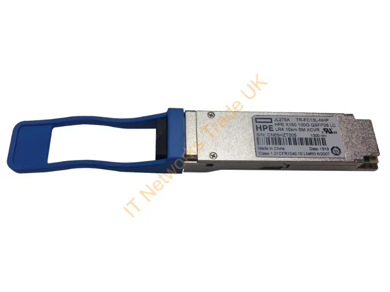 JL275A - Hpe Networking X150 100G Qsfp28 Lc Lr4 10Km Sm Transceiver