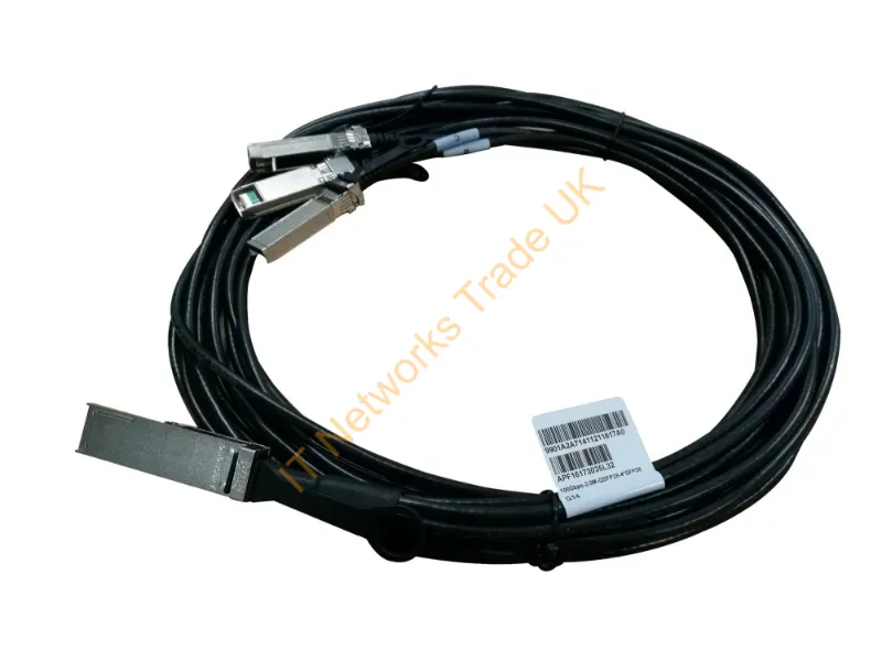 JL283A HP X240 3M QSFP28 4xSFP28 Direct Attach Copper Cable Network Ethernet Cable