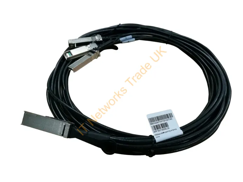JL284A - Hpe Networking X240 Qsfp28 4Xsfp28 5M Direct Attach Copper Cable