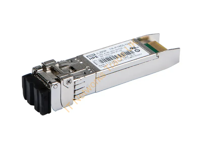 JL293A - Hewlett Packard Enterprise X190 25G SFP28 LC SR 100m MM Fiber optic 25000Mbit/s SFP28 network transceiver module