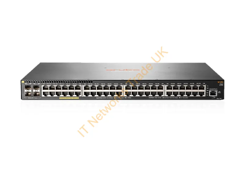 JL357AR#ABA - Hpe Aruba Networking 2540 48G Poe+ 4Sfp+ Managed L2 Gigabit Ethernet (10/100/1000) Power Over Ethernet (Poe) 1U Gray