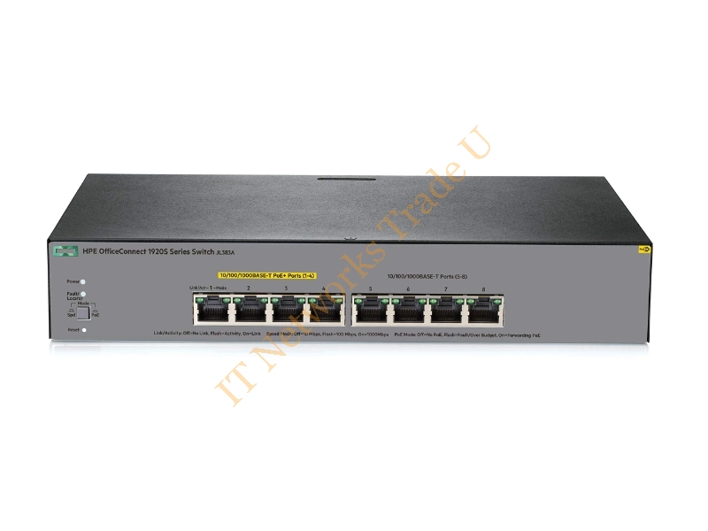 JL383A#ABA HP OfficeConnect 1920-24G 24-Port x 10/100/1000 + 4 x Gigabit SFP L3 Managed Network Switch