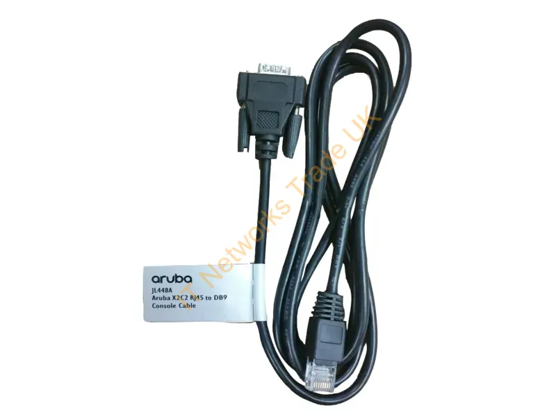 JL448AR - HPE JL448A serial cable Black 1.5 m DB-9