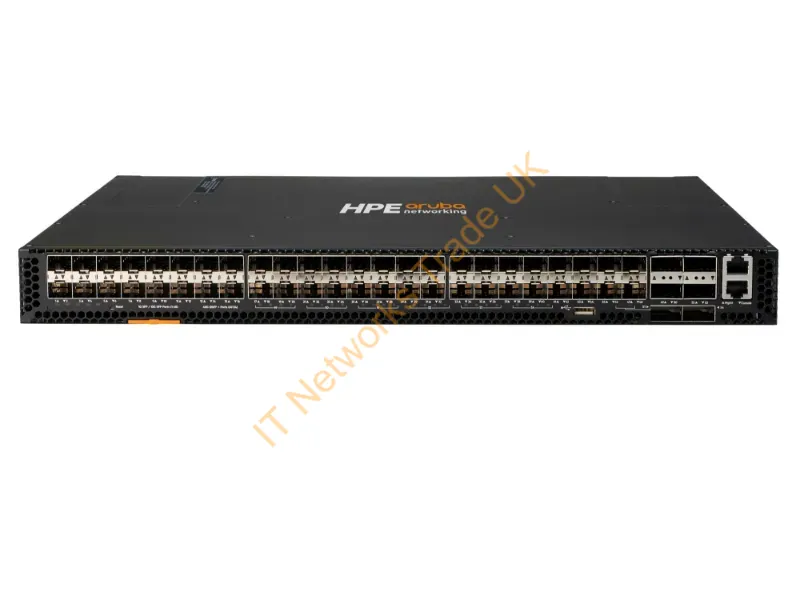 JL479A HP Aruba 8320 48-Port 48 x 10 Gigabit SFP+ + 6 x 40 Gigabit QSFP+ Managed Rack-Mountable Ethernet Network Switch