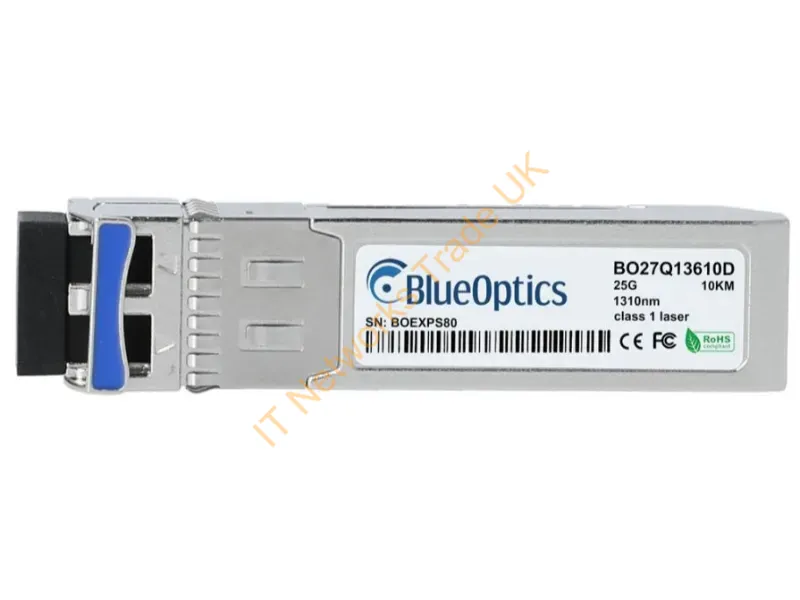 JL486A-BO - BlueOptics JL486A network transceiver module Fiber optic 25000 Mbit/s SFP28 1310 nm