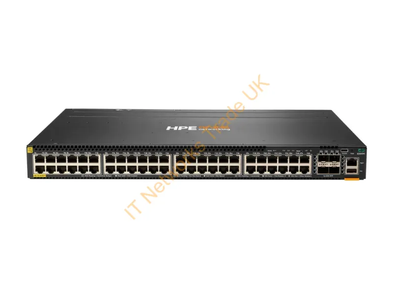JL661A - Hpe Aruba Networking Cx 6300M 48-Port 1Gbe Class 4 Poe And 4-Port Sfp56 Switch