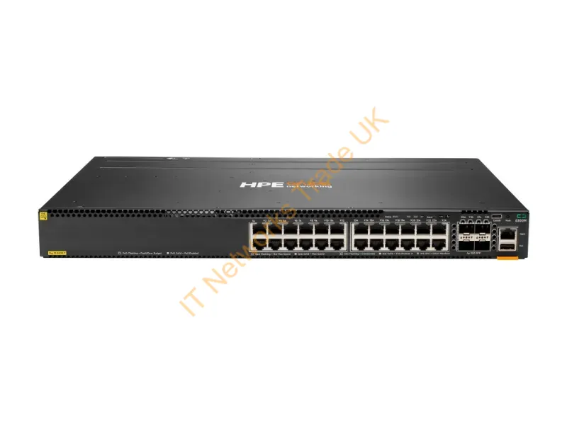 JL662A - Hpe Aruba Networking Cx 6300M 24-Port 1Gbe Class 4 Poe And 4-Port Sfp56 Switch
