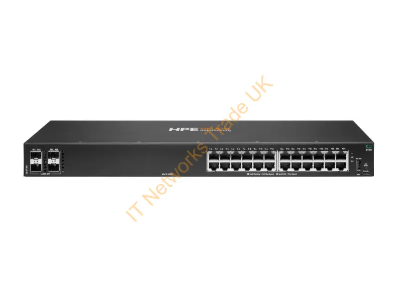JL678A#ARB - Hpe Aruba 6100 24G 4Sfp+ Swch Tw En