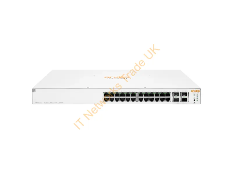 JL684B#B2E - Hpe Aruba Instant On 1930 24G Class4 Poe 4Sfp/Sfp+ 370W Managed L2+ Gigabit Ethernet (10/100/1000) Power Over Ethernet (Poe) 1U