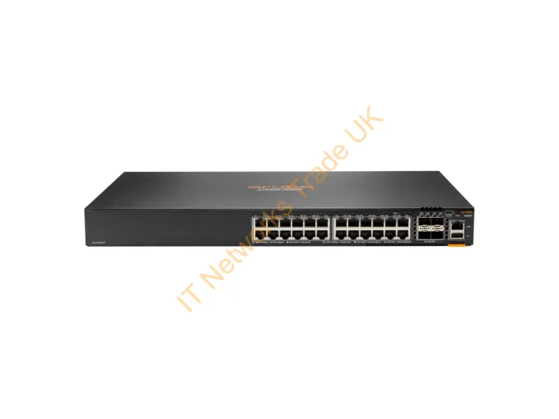JL724A#ABA - Hpe Aruba Networking Cx 6200F 24G 4Sfp+ Managed L3 Gigabit Ethernet (10/100/1000) 1U Black
