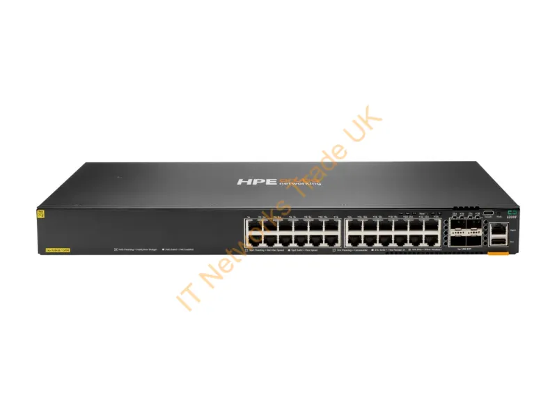 JL725B - HPE ANW 6200F 24G C4 4SFP+370W Sw