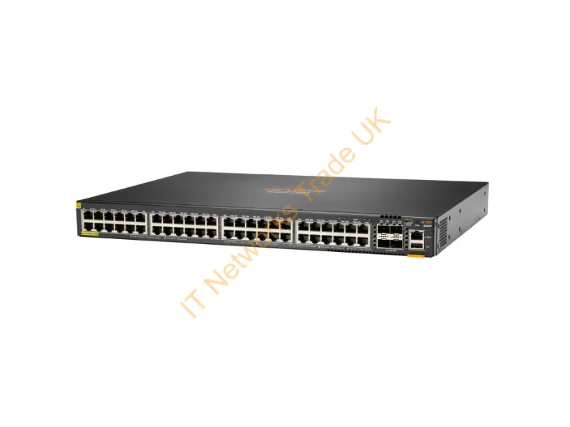 JL727A#B2E - Hpe Aruba Networking Aruba 6200F 48G Class4 Poe 4Sfp+ 370W Managed L3 Gigabit Ethernet (10/100/1000) Power Over Ethernet (Poe) 1U Black