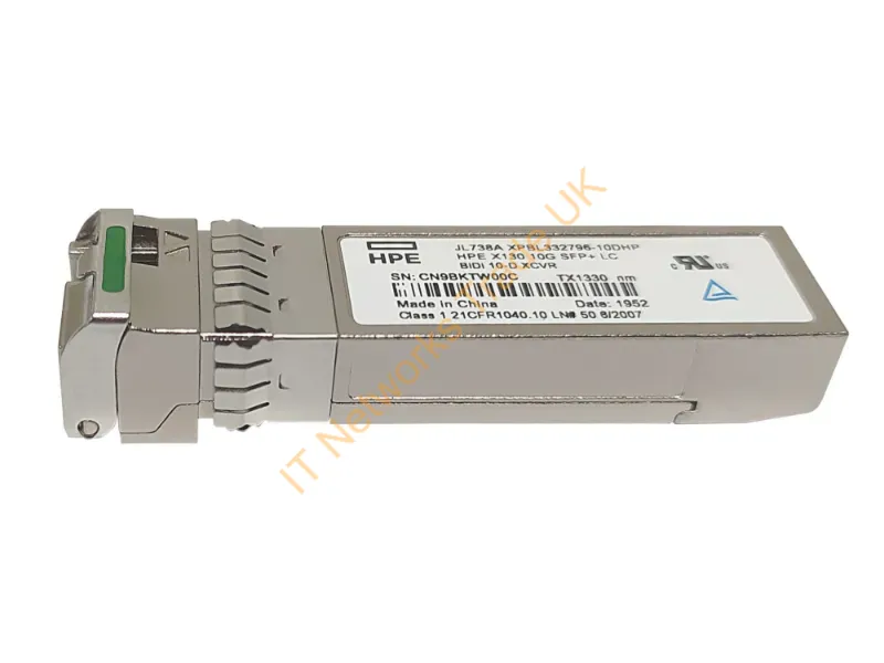 JL738A - Hpe Networking X130 10G Sfp+ Lc Bidi 10Km-Downlink Transceiver