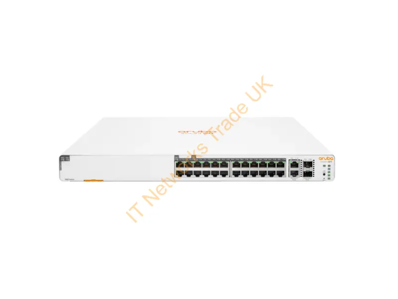 JL807A#ABA - Hpe Aruba Networking Aruba Instant On 1960 24G 20P Class4 4P Class6 Poe 2Xgt 2Sfp+ 370W Managed L2+ Gigabit Ethernet (10/100/1000) Power Over Ethernet (Poe) 1U White