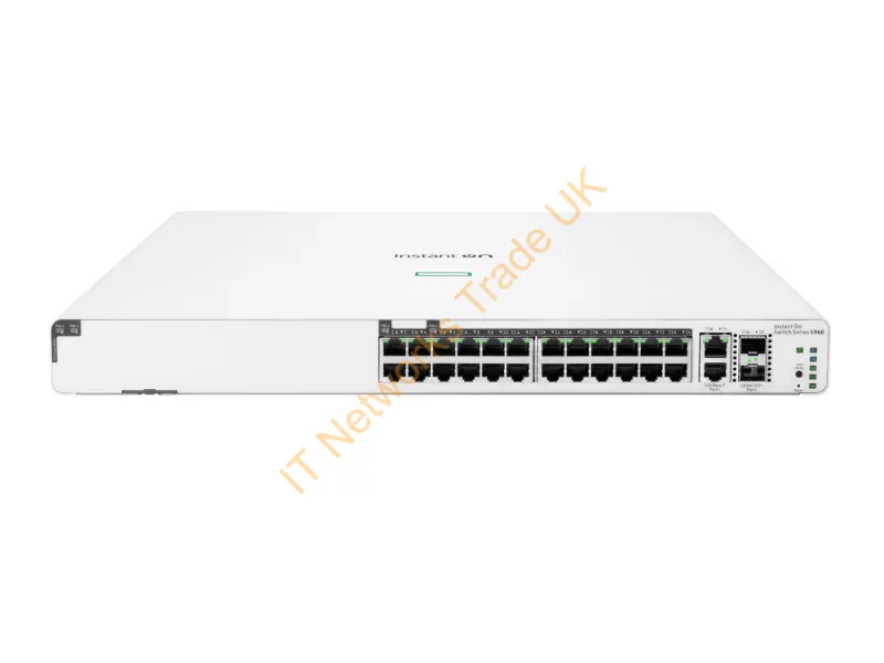 JL807A - HPE Aruba Switch 1960 24G 2XGT 2SFP+ 370W PoE+ JL807A Aruba