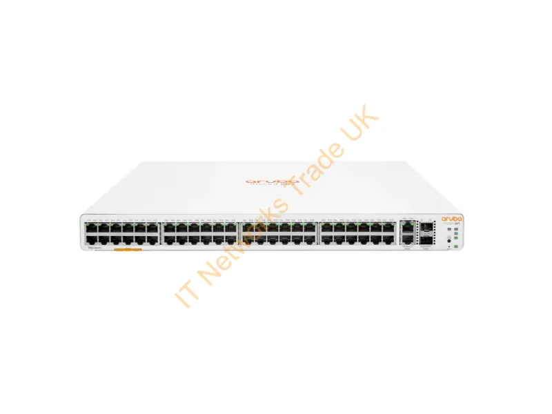 JL808A#B2E - Hpe Aruba Networking Aruba Instant On 1960 48G 2Xgt 2Sfp+ Managed L2+ Gigabit Ethernet (10/100/1000) 1U White