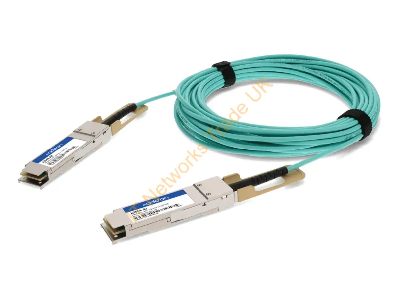JL856A-AO - Addon Networks Jl856A-Ao Infiniband/Fibre Optic Cable 78.7" (2 M) Qsfp28 Aoc Aqua Color
