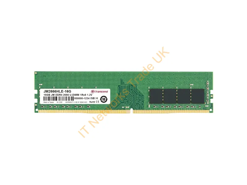 JM2666HLE-16G - Transcend Jetram Jm2666Hle-16G Memory Module 16 Gb 1 X 16 Gb Ddr4 2666 Mhz