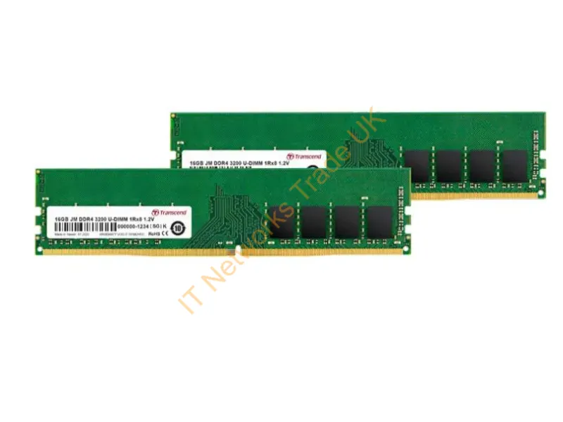 JM3200HLB-16GK - Transcend Jetram Jm3200Hlb-16Gk Memory Module 16 Gb 1 X 8 Gb Ddr4