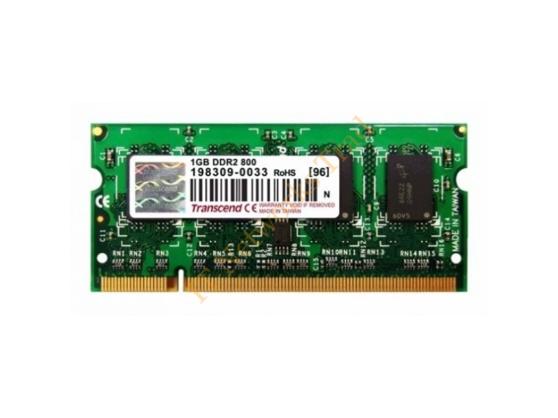 JM488Q643A-6 Transcend 1GB DDR2-667MHz PC2-5300 non-ECC Unbuffered CL5 200-Pin SoDimm Single Rank Memory Module Laptop Memory