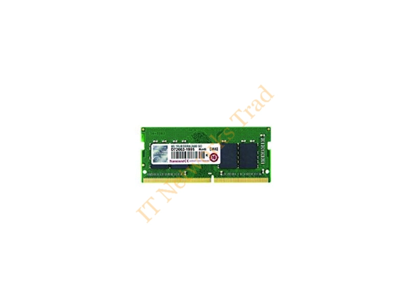 JM800QSU-1G Transcend 1GB DDR2-800MHz PC2-6400 non-ECC Unbuffered CL5 200-Pin SoDimm Single Rank Memory Module Laptop Memory