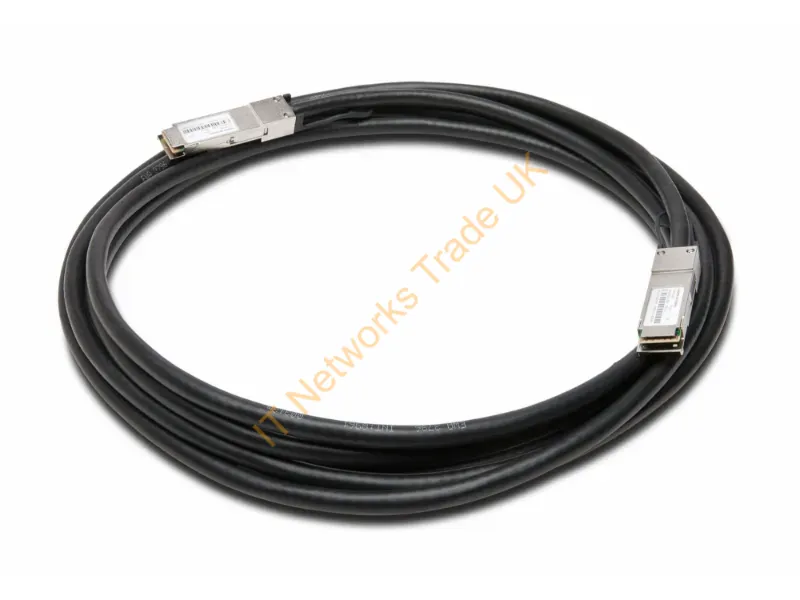JNP-100G-DAC-5M - Juniper 740-061002 Infiniband/Fibre Optic Cable 196.9" (5 M) Qsfp28 Black