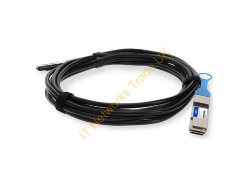 JNP-QSFP-SFP28G-DAC-1-5M-AO - Addon Networks Jnp-Qsfp-Sfp28G-Dac-1-5M-Ao Infiniband/Fibre Optic Cable 59.1" (1.5 M) Qsfp28 Sfp28 Black