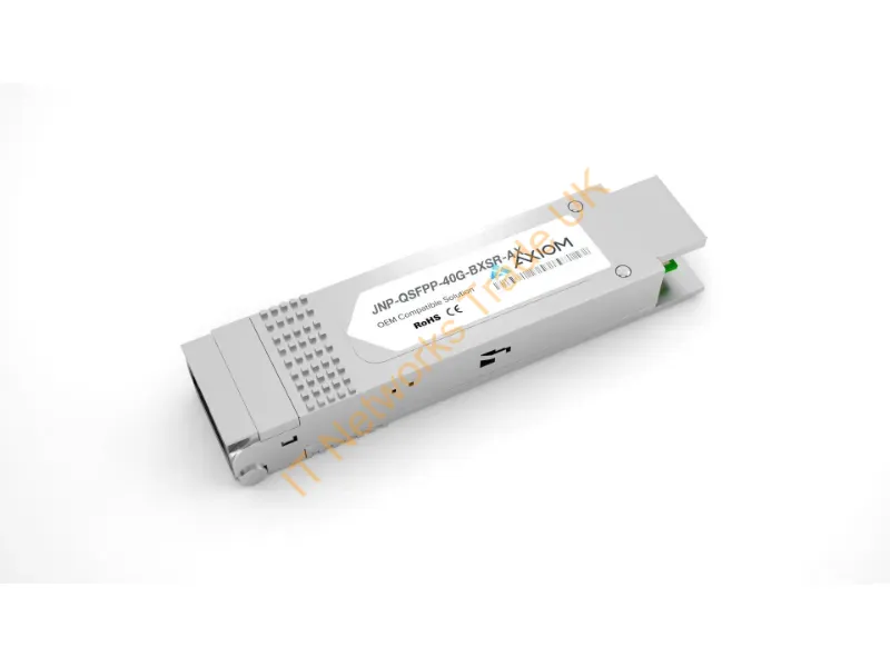 JNP-QSFPP-40G-BXSR-AX - Axiom Jnp-Qsfpp-40G-Bxsr-Ax Network Transceiver Module Fiber Optic 40000 Mbit/S Qsfp+ 918 Nm