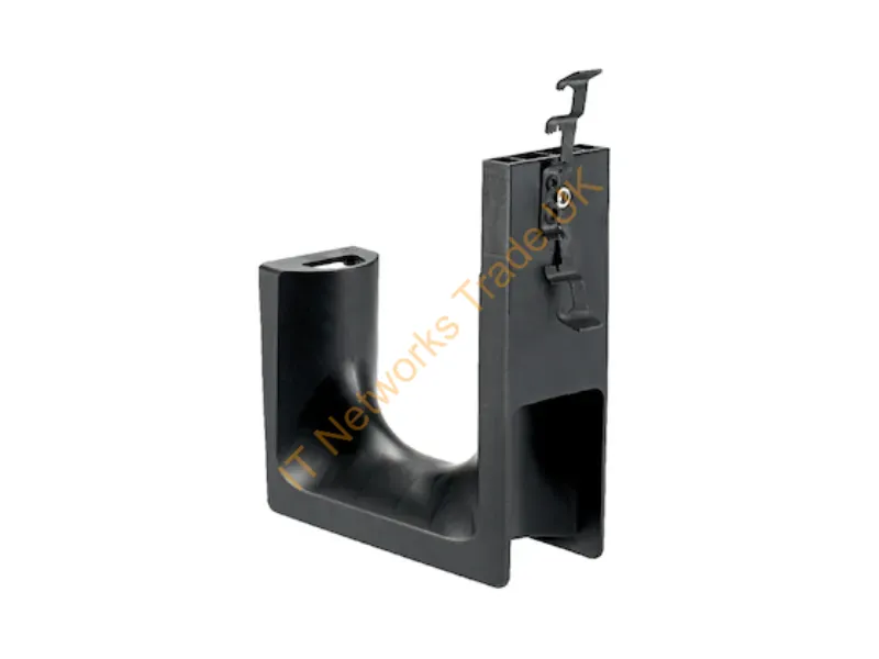 JP4DW-X20 - Panduit Jp4Dw-X20 Cable Organizer Wall Cable Holder Black 10 Pc(S)
