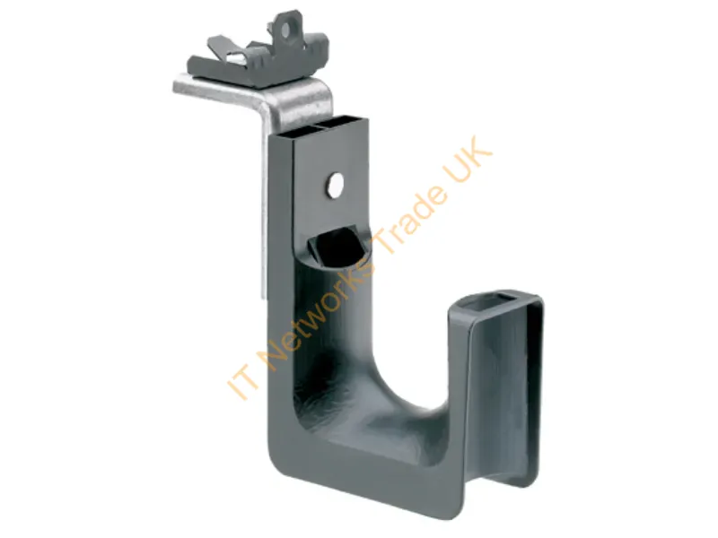 JP4HBC50RB-X20 - Panduit Jp4Hbc50Rb-X20 Cable Organizer Ceiling Cable Holder Black 10 Pc(S)