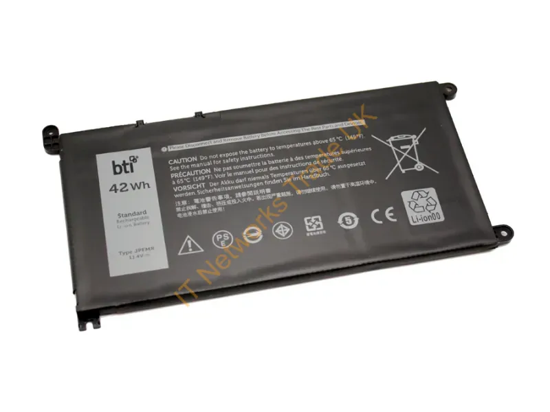 JPFMR-BTI - Bti Jpfmr- Industrial Rechargeable Battery Lithium-Ion (Li-Ion) 3684 Mah 11.4 V