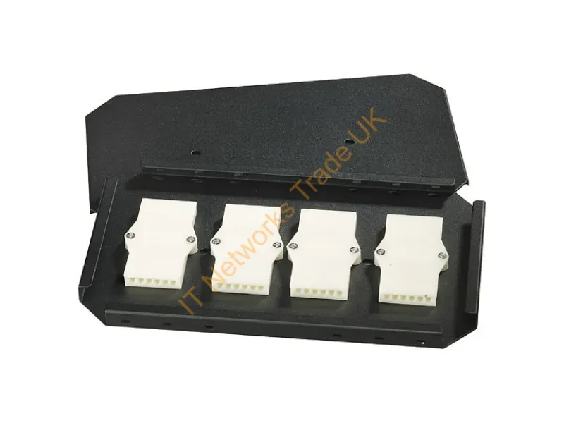 JPM440A - Black Box Jpm440A Fiber Optic Adapter 4 Pc(S) White