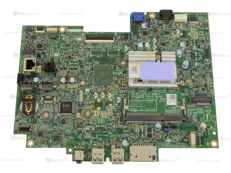 JTHY5 Dell System Board for Inspiron 20 3052 All-In-One Desktop Motherboard
