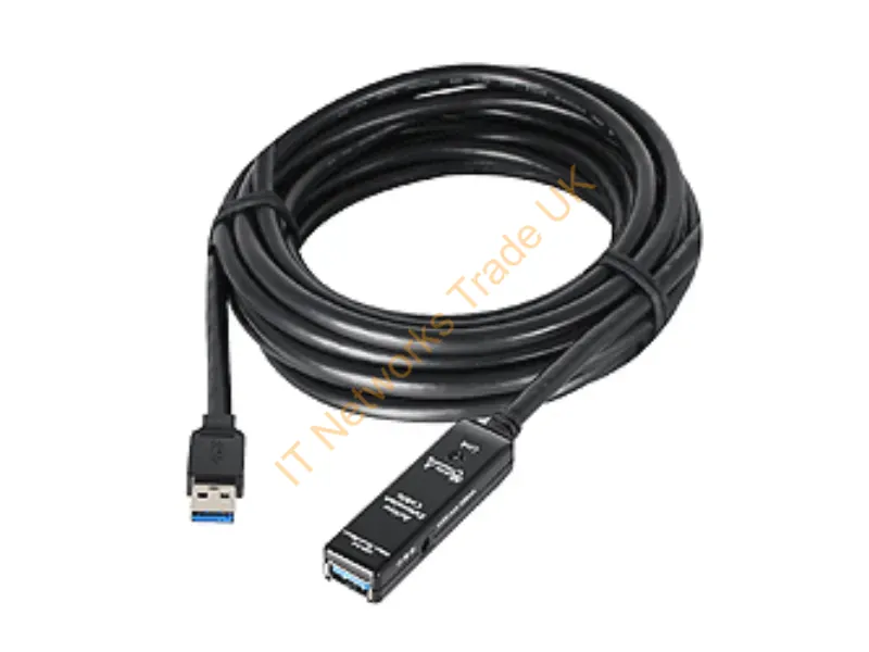 JU-CB0711-S1 - Siig Ju-Cb0711-S1 Usb Cable Usb 3.2 Gen 1 (3.1 Gen 1) 590.6" (15 M) Usb A Black