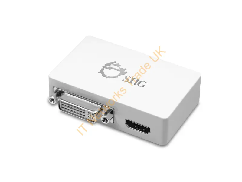 JU-H20511-S1 - Siig Ju-H20511-S1 Usb Graphics Adapter 2048 X 1152 Pixels White