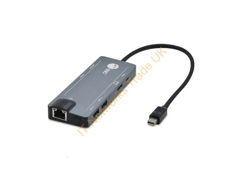 JU-H30F11-S1 - Siig Ju-H30F11-S1 Laptop Dock/Port Replicator Wired Mini Displayport Gray
