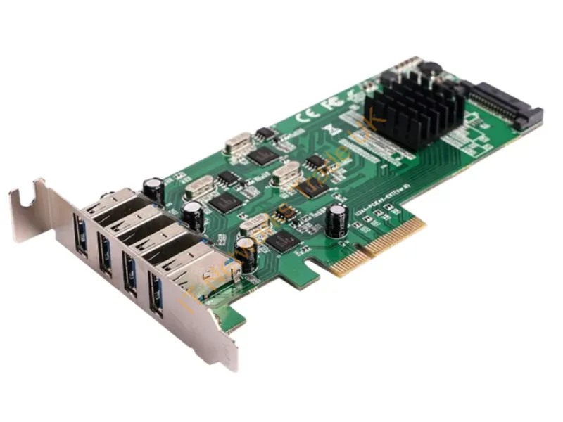 JU-P40811-S1 - Siig Cc Ju-P40811-S1 4Port Superspeed Usb3.0 Pcie Card Quad Core Brown Box