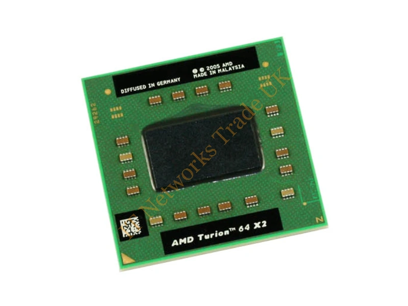 K000069830 Toshiba 2.1GHz 1800MHz HTL 2 x 512KB L2 Cache Socket S1 (S1g2) AMD Turion 64 X2 RM-72 Dual Core Retail Processor