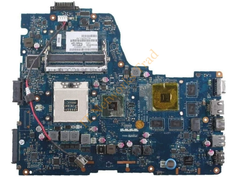 K000125700 Toshiba Intel System Board Socket 989 for Satellite A665 / A660 Laptop Motherboard