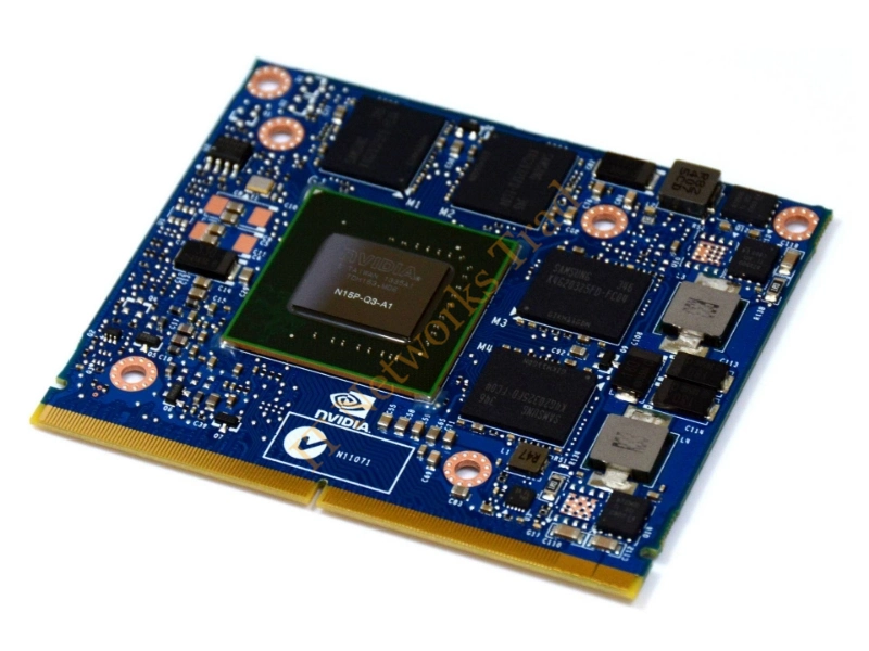 K2100M nVidia Quadro 2GB GDDR5 128-Bit PCI Express 3.0 Laptop Mobile Video Graphics Card