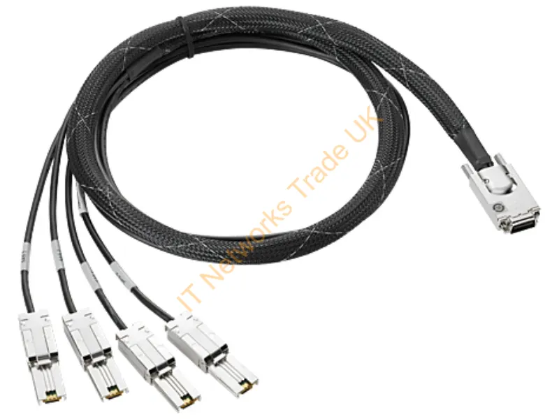 K2R10A - Hpe Storeever Mini-Sas High Density To 4-Lane Mini-Sas External Fanout 4M Cable