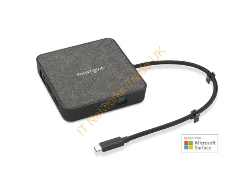 K32857WW - Kensington MD125U4 USB4 Portable Docking Station (DFS)