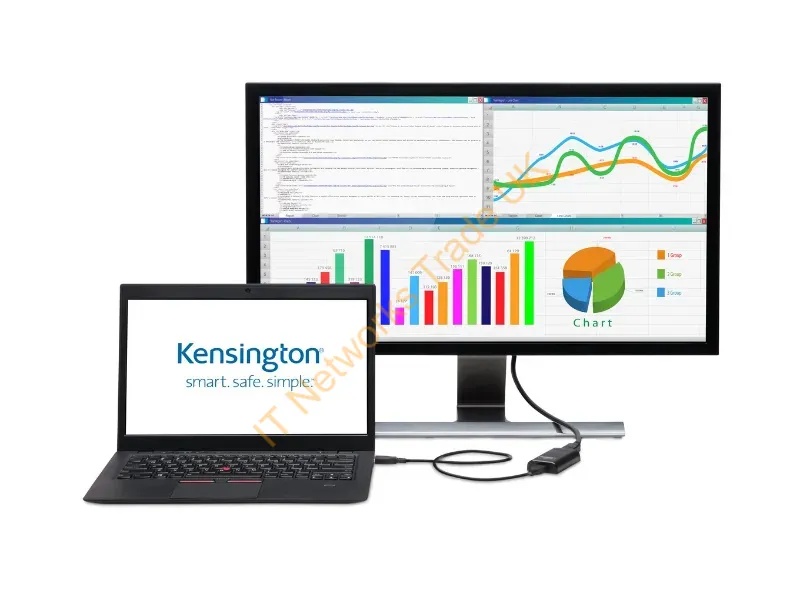 K33988WW - Kensington Vu4000 Usb 3.0 To Hdmi 4K Video Adapter
