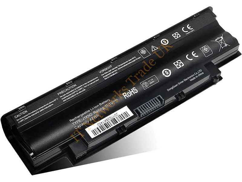 K456N Dell 6-Cell Li-Ion Battery for Inspiron 13R, 14R , 15R, 17R Laptops Laptop Battery