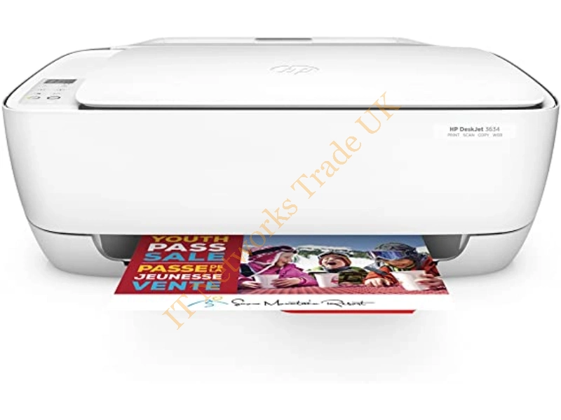K4T93A HP DeskJet 3634 All-in-One Color Photo Printer with Wireless & Mobile Printing