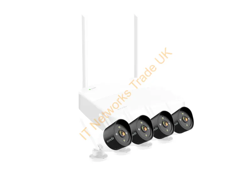 K4W-3TC - Tenda K4W-3Tc Video Surveillance Kit Wired & Wireless 4 Channels