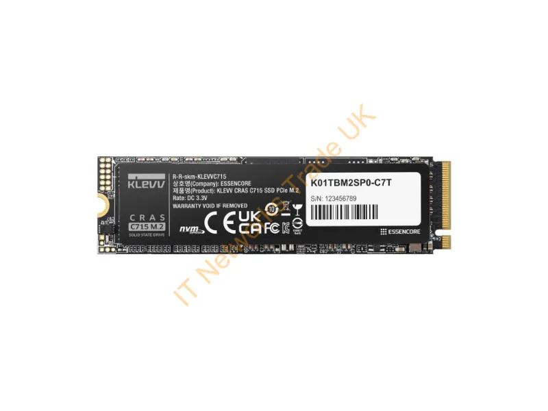 K512GM2SP0-C7T - KLEVV 512 GB SSD KLEVV C715 M.2 NVMe Gen3 x4