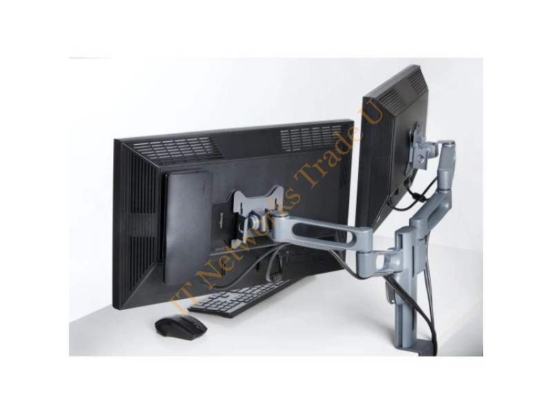 K60273WW - Kensington K60273WW 24" Clamp Titanium flat panel desk mount Monitor Accessory