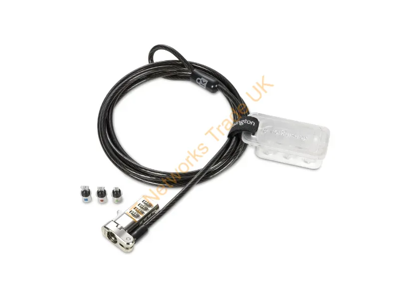 K60615WW - Kensington Universal 3-In-1 Combination Serialized Laptop Lock